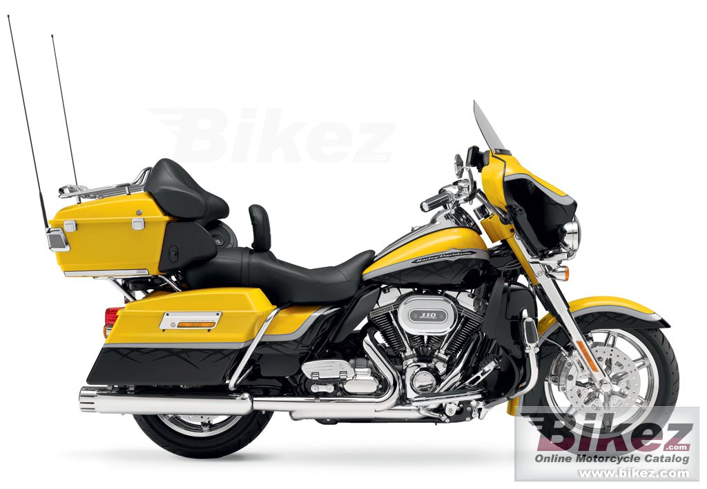 Big Harley-Davidson flhtcuse7 cvo ultra classic electra glide picture and wallpaper from Bikez.com